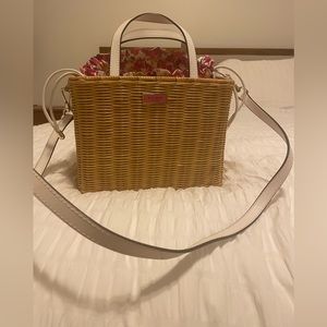 Kate Spade Wicker Purse